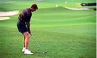 Golfing in India